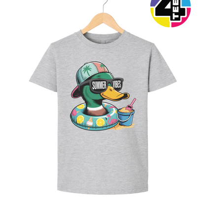 Mallard Duck Summer Vibes Youth Tee