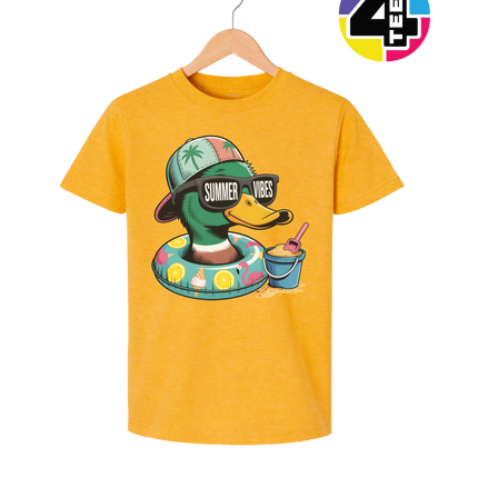 Mallard Duck Summer Vibes Youth Tee