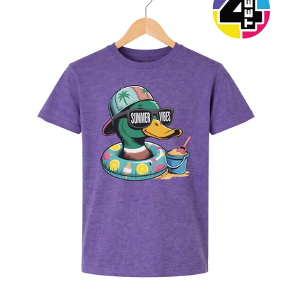 Mallard Duck Summer Vibes Youth Tee