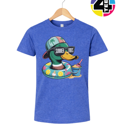 Mallard Duck Summer Vibes Youth Tee