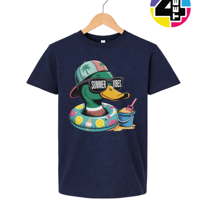 Mallard Duck Summer Vibes Youth Tee
