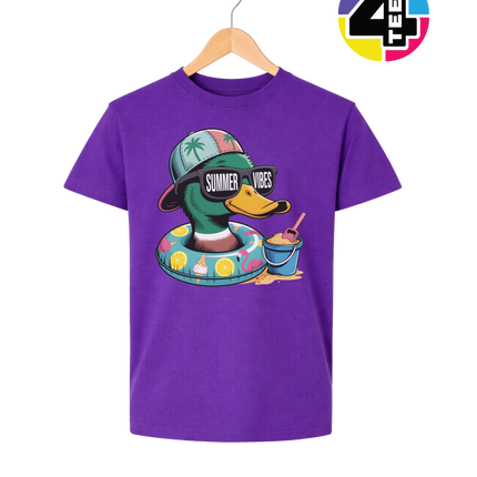 Mallard Duck Summer Vibes Youth Tee