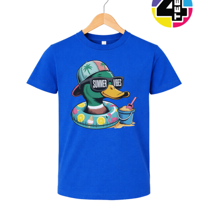 Mallard Duck Summer Vibes Youth Tee