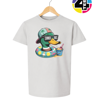 Mallard Duck Summer Vibes Youth Tee