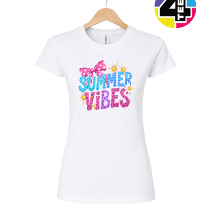 Floral Summer Vibes Women's Tee