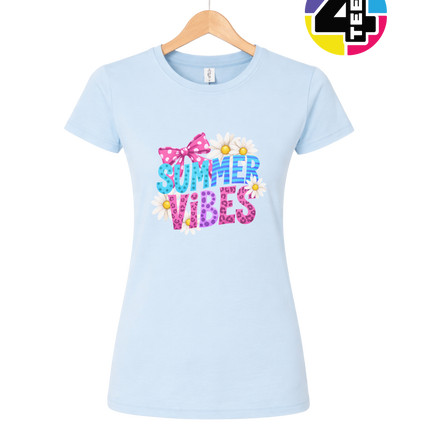 Floral Summer Vibes Women's Tee