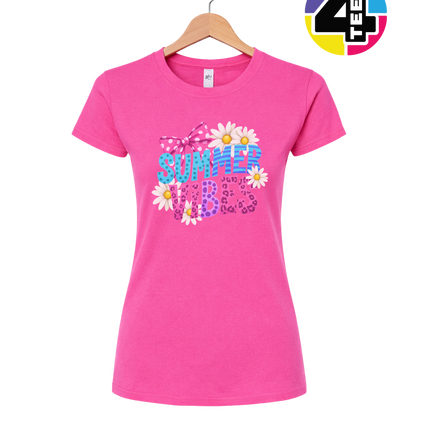 Floral Summer Vibes Women's Tee
