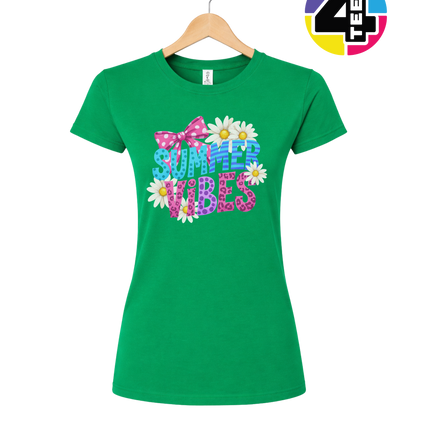 Floral Summer Vibes Women's Tee
