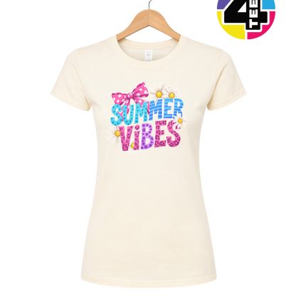 Floral Summer Vibes Women's Tee