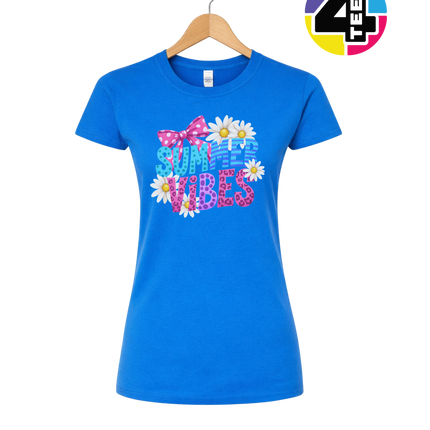 Floral Summer Vibes Women's Tee