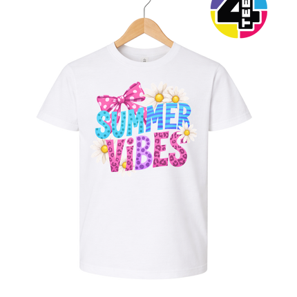 Floral Summer Vibes Youth Tee