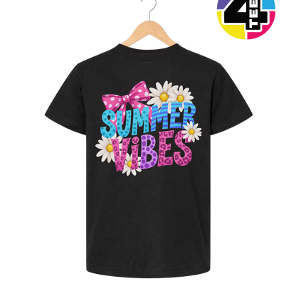 Floral Summer Vibes Youth Tee