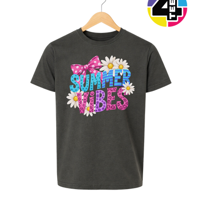 Floral Summer Vibes Youth Tee