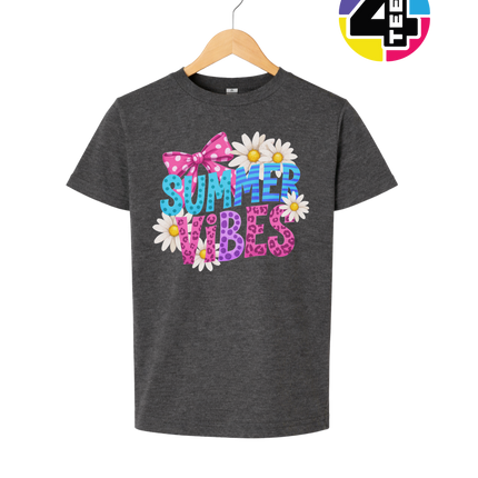 Floral Summer Vibes Youth Tee