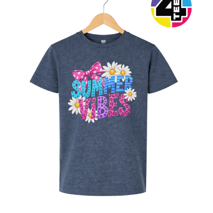 Floral Summer Vibes Youth Tee