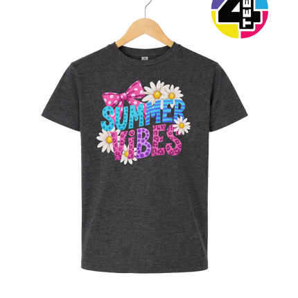 Floral Summer Vibes Youth Tee