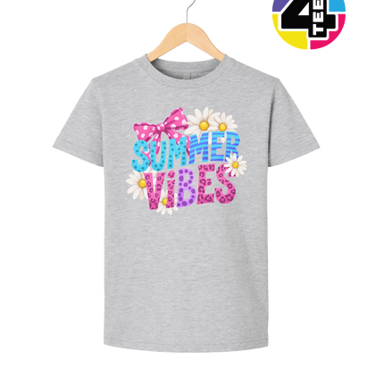 Floral Summer Vibes Youth Tee