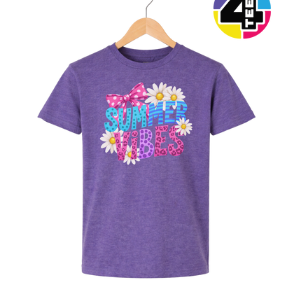 Floral Summer Vibes Youth Tee