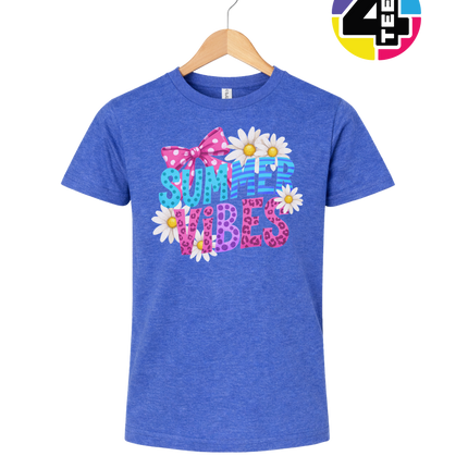 Floral Summer Vibes Youth Tee