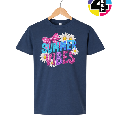Floral Summer Vibes Youth Tee