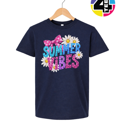 Floral Summer Vibes Youth Tee