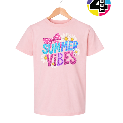 Floral Summer Vibes Youth Tee