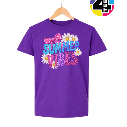 Floral Summer Vibes Youth Tee