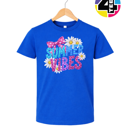 Floral Summer Vibes Youth Tee