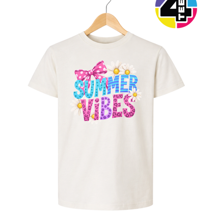 Floral Summer Vibes Youth Tee