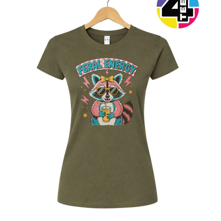 Feral Energy Girls Summer Women's Tee