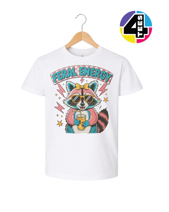 Feral Energy Girls Summer Youth Tee