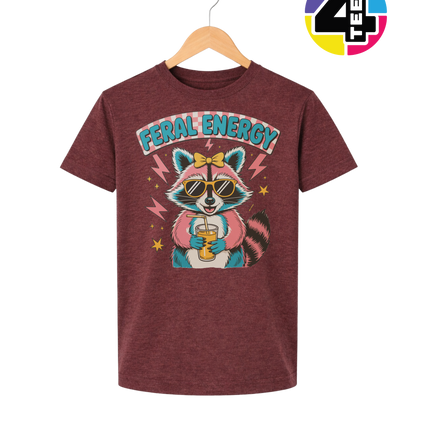 Feral Energy Girls Summer Youth Tee