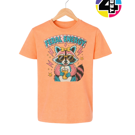 Feral Energy Girls Summer Youth Tee