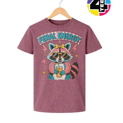 Feral Energy Girls Summer Youth Tee