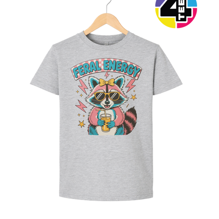 Feral Energy Girls Summer Youth Tee