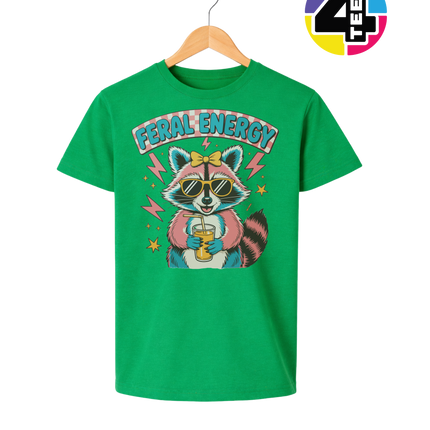 Feral Energy Girls Summer Youth Tee