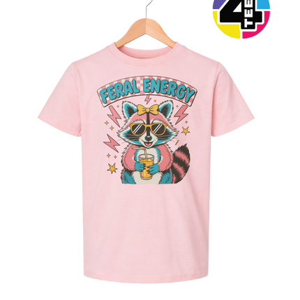 Feral Energy Girls Summer Youth Tee