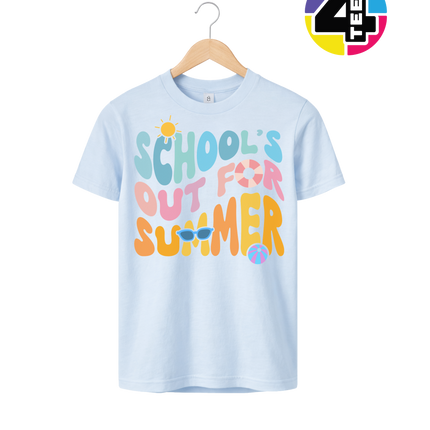 Schools Out For Summer Youth Tee