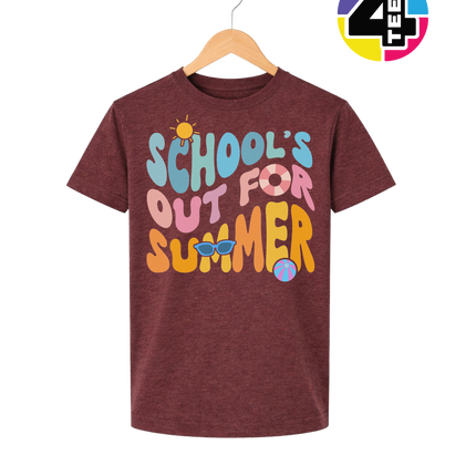 Schools Out For Summer Youth Tee