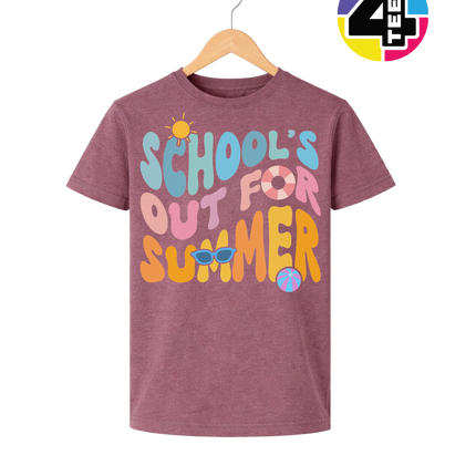Schools Out For Summer Youth Tee