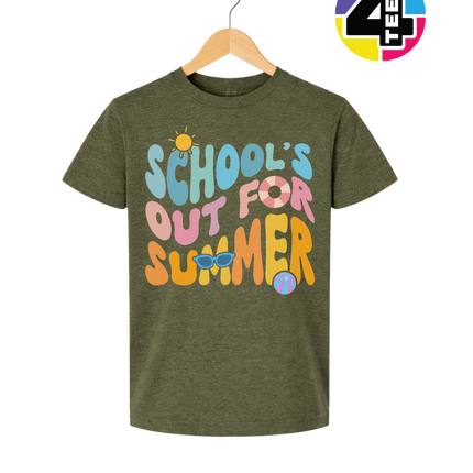 Schools Out For Summer Youth Tee