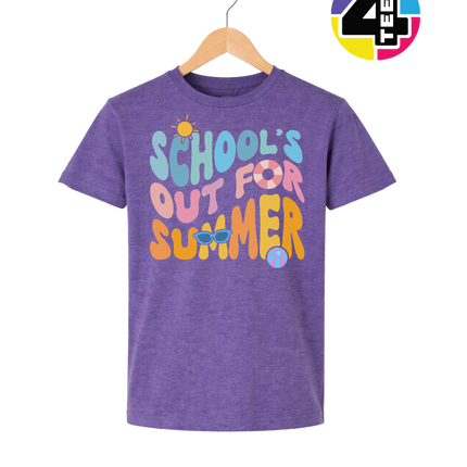 Schools Out For Summer Youth Tee