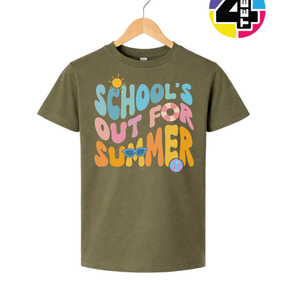 Schools Out For Summer Youth Tee