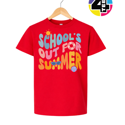 Schools Out For Summer Youth Tee