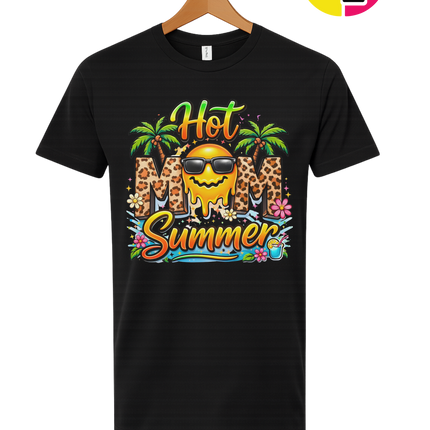 Hot Mom Summer Leopard Tee