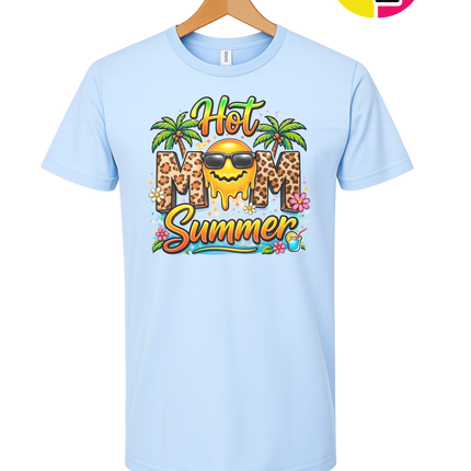 Hot Mom Summer Leopard Tee