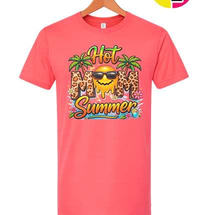 Hot Mom Summer Leopard Tee