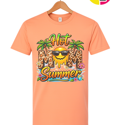 Hot Mom Summer Leopard Tee
