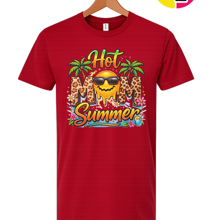 Hot Mom Summer Leopard Tee