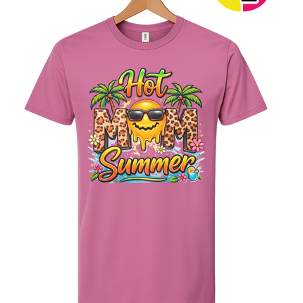 Hot Mom Summer Leopard Tee